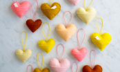 Cách làm trái tim nhồi bông xinh xắn cho ngày Valentine