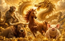 Công Quả tụ về, 3 con giáp ngồi chơi hưởng Phúc có Tiền