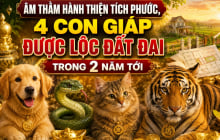 Âm thầm hành thiện tích phước, 4 con giáp được lộc đất đai trong 2 năm tới