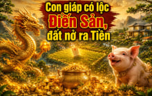 Có Lộc Điền Sản, 4 con giáp đất nở ra Tiền, ở lâu càng vượng