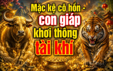 Mặc kệ tháng Cô hồn, 4 con giáp vẫn được khơi thông tài khí