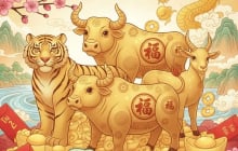 Từ 20/8 đến 27/8 3 tuổi ăn Lộc Tứ Phủ, ngủ cũng có tiền