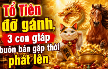 Tổ Tiên đỡ gánh, 3 con giáp buôn bán gặp thời phát lên