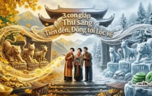 3 con giáp Thu sang Tiền đến, Đông tới Lộc về