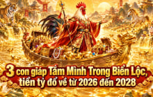 3 con giáp Tắm Mình Trong Biển Lộc, tiền tỷ đổ về từ 2026 đến 2028