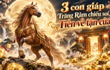 3 con giáp Trăng Rằm chiếu soi, Tiền về tận cửa
