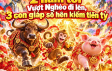 2 năm tới Vượt Nghèo đi lên, 3 con giáp số hên kiếm tiền tỷ