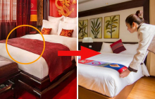Khách sạn nào cũng có một mảnh vải ngang giường? 90% khách hàng không biết công dụng của chúng, quá phí