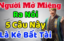 Tổ tiên nói chẳng sai: Đàn ông bất tài mở miệng là nói 5 câu này, phụ nữ chọn chồng nên tránh xa