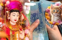 Ăn Lộc Thánh Cô 30 ngày liên tiếp (17/5 - 16/6): 3 tuổi đạp trúng Hố Vàng giàu số 2 không ai số 1