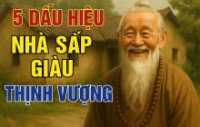 Nhà ai có 5 dấu hiệu là điềm báo đang Thịnh Vượng, con cái hưởng phúc Tổ Tiên