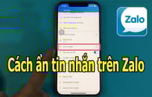 Zalo có nút bấm: Ẩn hết tin nhắn bí mật, chẳng lo bị lộ thông tin