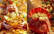 Top 4 tuổi Vận May Ào Ạt, Bội thu Tài lộc, Thần Tài gọi tên từ 15/6, Sự nghiệp lên hương, Giàu nứt vách