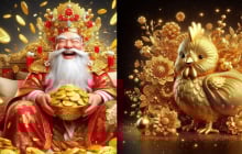 Đại vận 5 năm liên tiếp: 4 tuổi Tiền-Tài-Danh Vượng phát, Giàu có bất ngờ, Dát Vàng Phủ Bạc sự nghiệp