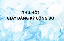 Thu hồi giấy Đăng ký công bố 8 thực phẩm bảo vệ sức khỏe, có sản phẩm liên quan tới bà bầu, trẻ nhỏ