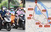 Hà Nội cấm xe máy chạy xăng trong nội đô từ tháng mấy năm 2026? Chi tiết các tuyến đường bị cấm