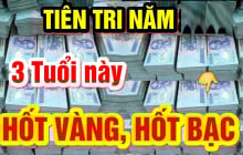 100 ngày tới: Lộ diện 3 con giáp Đếm Tiền Mệt Nghỉ, chấm hết nghèo nàn
