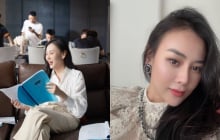 Phương Oanh tái xuất trong phim giờ vàng, trở thành 'vợ' của Doãn Quốc Đam sau thời gian dài vắng bóng