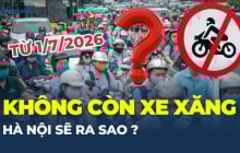 Từ 1/1/2026: Xe máy chạy bằng xăng ở Hà Nội có bị cấm không?
