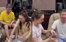 Bà xã Công Lý lên tiếng khi gây tranh cãi vì xưng hô trống không với chồng