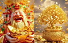 Từ 5–25/8: 3 con giáp được Thần Tài nhập mệnh, làm việc hiệu quả gấp 10 lần, trúng đậm tài lộc