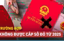 Thêm 2 trường hợp không được cấp Sổ đỏ theo quy định mới nhất, mua bán đất phải biết