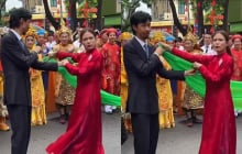 Đen Vâu – Hoàng Thùy Linh tại tổng duyệt diễu hành: Pha tương tác chứng minh ‘nóc nhà’ là ai