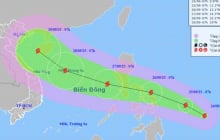 Bão chồng bão: Thêm cơn bão rất mạnh đang tiến thẳng vào Biển Đông, cảnh báo khẩn cấp