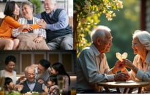 Về già sống cùng con cái, cha mẹ cần “vứt đi” 3 mối quan tâm này tuổi già yên vui