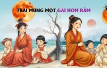 Trai Mùng Một Gái ngày Rằm: Ai sinh vào ngày đặc biệt này Vận May bám theo cả đời
