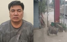 Vụ việc CSGT bị đẩy vào đầu xe tải: Đối tượng có tiền án nhốt công an xã trong nhà