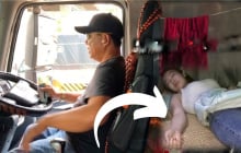 Tại sao các tài xế chạy đường dài luôn mang theo một người phụ nữ trên xe? Họ làm những gì?