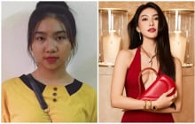 Lộ ảnh hot girl Linh Trương trước khi phẫu thuật thẩm mỹ, gây tranh cãi mạng xã hội