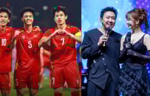 Trấn Thành xin lỗi Hari Won sau khi U23 Việt Nam chiến thắng