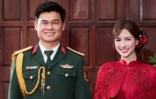 Hòa Minzy công khai được bạn trai quân nhân hỏi cưới