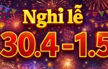Người lao động có được nghỉ 9 ngày dịp lễ 30/4 – 1/5/2026? Thông tin chính thức từ Bộ Nội vụ