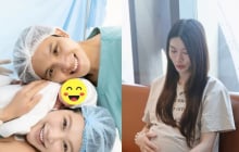 Á hậu Chế Nguyễn Quỳnh Châu sinh con trai đầu lòng