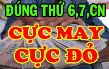 Đúng thứ 6,7, Chủ Nhật 3 con giáp Lột Xác hóa Rồng, chấm hết kiếp nghèo