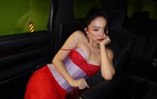 Tóc Tiên tự nhận xét một câu bất ngờ về biểu cảm của mình khi bị bắt gặp trên phố