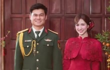 Hình ảnh hiếm hoi của Hòa Minzy bên chồng sắp cưới khi đi du lịch