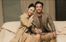 Đàm Thu Trang xúc động vì hành động này của Cường Đô La