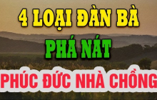 4 kiểu phụ nữ càng sống càng mất hết phúc báo