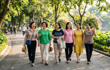 Phụ nữ sau tuổi 45 thường buông bỏ điều này để sống an yên hơn mỗi ngày