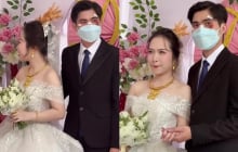 Chú rể đeo khẩu trang kín mặt, đầy vết thương trong ngày cưới ở TP.HCM: Sự thật gây bất ngờ