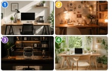 Quiz: Chọn 1 chiếc bàn làm việc để xem bạn đang mạnh lý trí hay giàu cảm xúc và cần thay đổi gì?