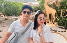 Lệ Quyên đáp trả khi bị nói đứng bên bạn trai như cô cháu