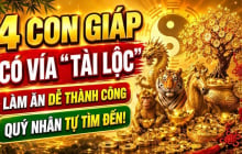 Lộc Ngầm đến cửa tháng 7, 8: 4 con giáp Tiền nhiều vô kể