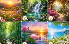  
Chọn 1 hình ảnh thiên nhiên thích nhất để xem thời hoàng kim của bạn còn bao lâu nữa sẽ tới