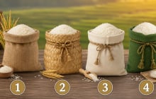  Chọn 1 túi gạo bạn thích nhất để xem bạn có phải người dám nghĩ lớn để làm giàu hay không