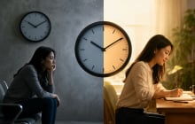 Vì sao khi chờ đợi 5 phút lại thấy lâu hơn 5 phút đang bận?